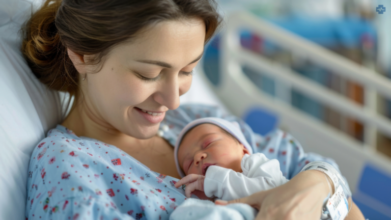 One Death Every Seven Seconds: Maternal & Neonatal Survival Fight Mother and baby embrace in hospital