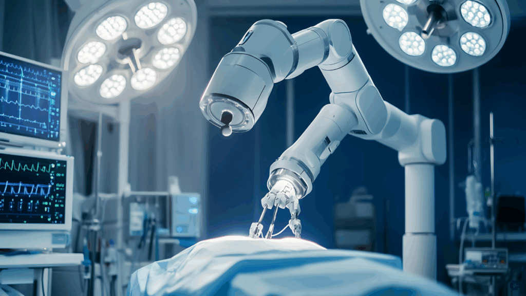 robot in surgery