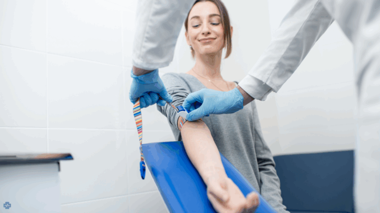 blood test doctor