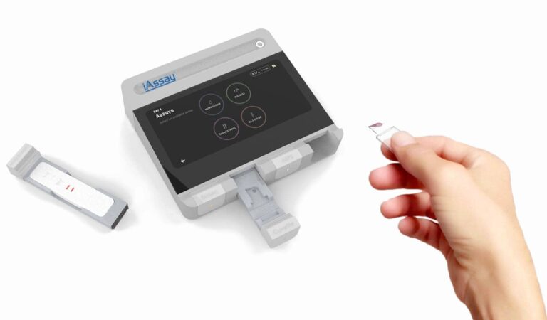 The Future Of Point-Of-Care Diagnostics an image of a diagnostic device for an article about the future of point-of-care diagnostics